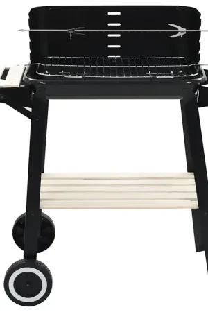 Barbecue Mobile a Carbonella con Ruote 45367 Prezzo Di Fabbrica