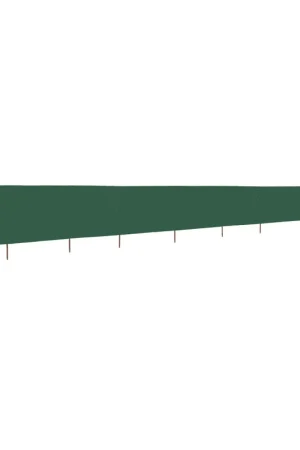 Paravento a 9 Pannelli in Tessuto 1200x80 cm Verde 47187 Miglior Prezzo