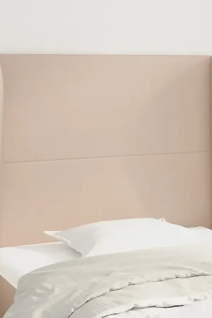 Testiera ad Orecchio Cappuccino 103x23x118/128 cm in Similpelle 3117765 Popolare