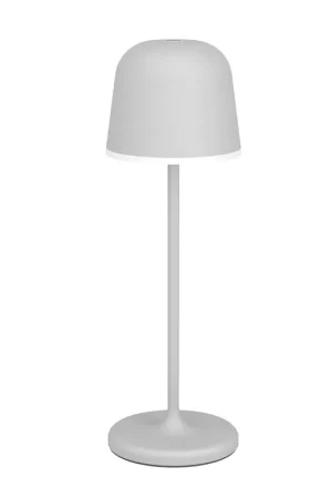 Soddisfatti O Rimborsati Lampade Da Tavolo Esterno Mannera Alluminio Grigio Policarbonato Bianco Led