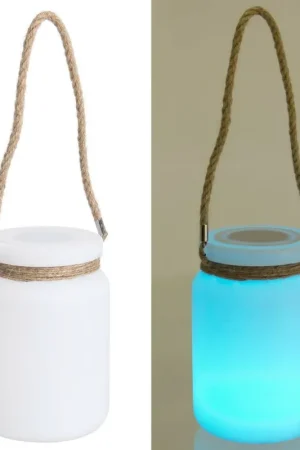 Lampada Led da Giardino Esterno Bluetooth Musica Casse Usb Vaso Vetro Bizzotto Spedito Oggi