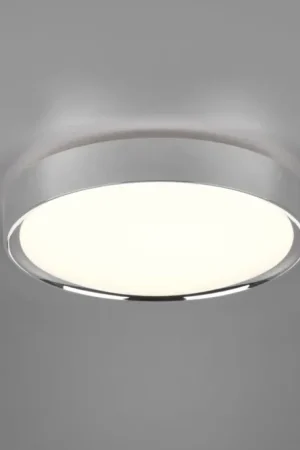 Ultima Occasione CLARIMO H2O PLAFONIERA LED 18W 1850lm, 3000K BORDO CROMO IP44 D.33CM DA BAGNO