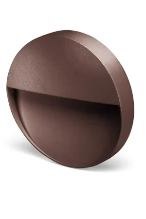 Bestseller Segnapasso led da parete colore corten mod. Bilbao 3R
