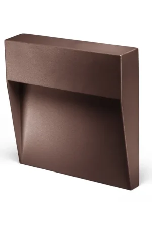 Ordina Subito Segnapasso led da parete colore corten mod. Bilbao 6