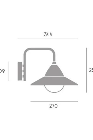 Novità Applique Lato Basso Contemporanea Yukon Alluminio E Metallo Bianco 20W Led Cct3