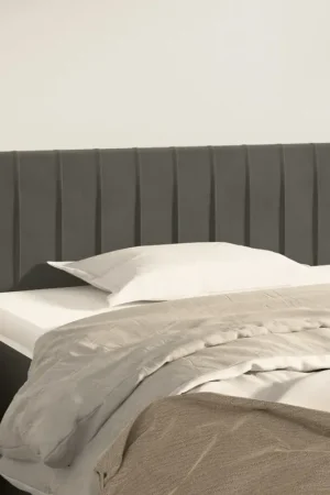 Miglior Prezzo Testiera Grigio Scuro 100x5x78/88 cm in Velluto 346237