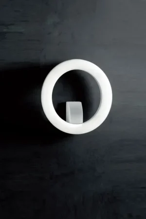 Applique a Parete Esterno Interno Tonda Led Moderna Omega Sovil Colore: Bianco Soddisfatti O Rimborsati