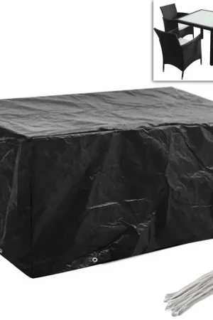 A Buon Prezzo Coperture Arredi Giardino 2pz Polyrattan 4 Persone 180x140cm 279122