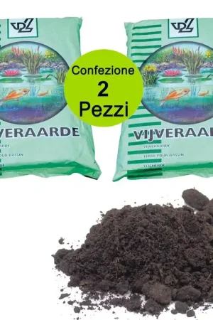 Bestseller Multipack 2 pz terriccio per piante litri 15 piante palustri ninfee e fiori di loto laghetto magic