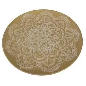 Centrotavola legno oro tondo cm 49h3 Must-Have