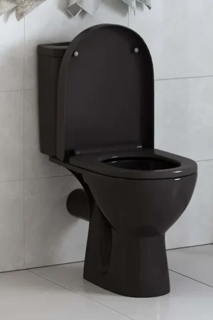 A Buon Prezzo Copriwater Ammortizzato a Sgancio Rapido Nero 145023