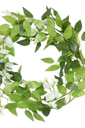 Bestseller Ghirlande Fiori 6 pz Bianco 200 cm 359071
