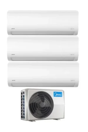 A Buon Prezzo Condizionatore Trial Split Midea Xtreme Pro Wi-Fi 12+12+12 con M3OA-27 R-32 Wi-Fi Integrato