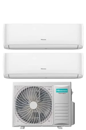 Promo Stagionale Condizionatore Dual Split Hisense Hi-Comfort 12+12 con 3AMW72U4RJC R-32 Wi-Fi Integrato