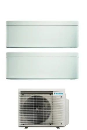 Condizionatore Dual Split Daikin Stylish White 5+5 con 2MXM40A R-32 Wi-Fi Integrato Bianco Garanzia Italiana Novità