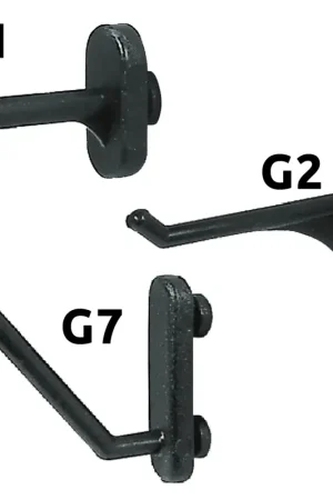 A Buon Prezzo GANCIO IN NYLON PER PANNELLI PORTAUTENSILI G7- 100 pezzi - SIPA