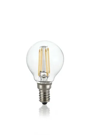 10 Lampadine Led Cupola E14 4 Watt 3000 K Cri 80 Trasparente Prezzo Di Fabbrica