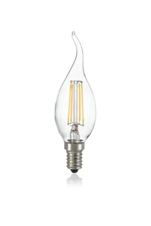 10 Lampadine Led Colpo Di Vento E14 4 Watt 3000K 430 Lm Trasparente Compra Online