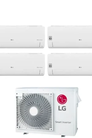 Affare Climatizzatore Condizionatore LG Quadri Split Inverter serie LIBERO SMART 9+9+9+9 con MU4R25 U40 R-32 Wi-Fi Integrato 9000+9000+9000+9000