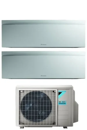 Vendita Finale Condizionatore Dual Split Daikin Emura White III 12+15 con 2MXM68A R-32 Wi-Fi Integrato Bianco Garanzia Italiana