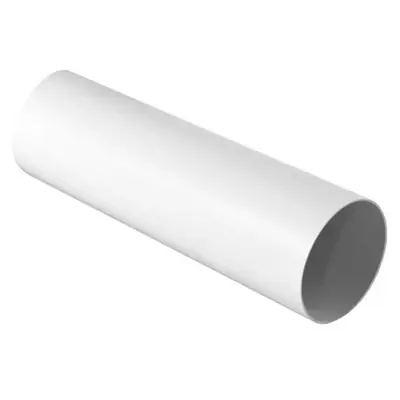 Miglior Prezzo Tubo cappa tondo per sistema di aerazione canalizzata bianco FIRST D10x100 cm