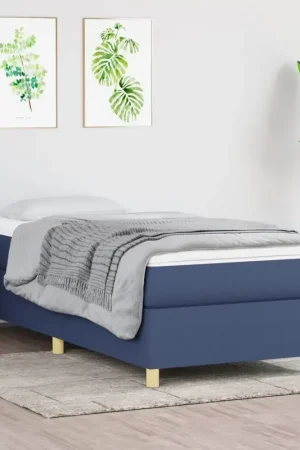 Giroletto a Molle con Materasso Blu 100x200 cm in Tessuto 3144504 Acquista Ora
